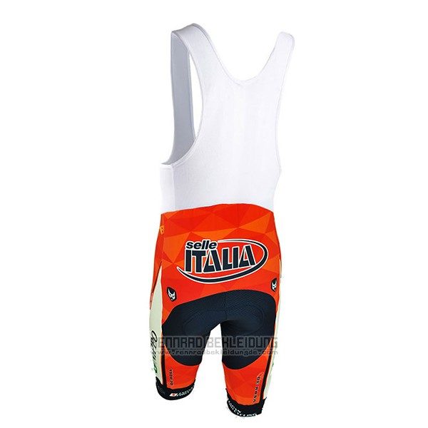 2017 Fahrradbekleidung Vini Fantini Orange Trikot Kurzarm Tragerhose - zum Schließen ins Bild klicken